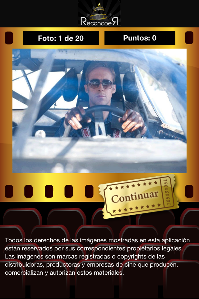 Screenshot Reconocer Películas Screenshot Reconocer Películas